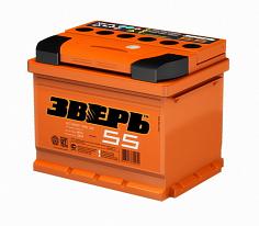 АКБ Зверь 55 А/ч R (прямая полярность)