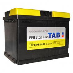 60 Ач Tab Magic Stop&Go EFB о/п