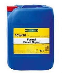 Масло моторное мин.Ravenol Super-Diezel SAE 10W30 20л.