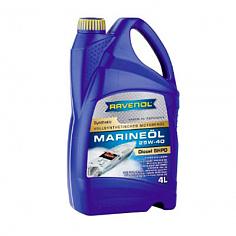 Моторное масло RAVENOL Marineoil SHPD 25W40 synthetic (4л) new