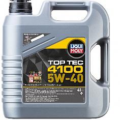 Масло моторное синт. Liqui Moly Top Tec 4100 SAE 5W40 4L