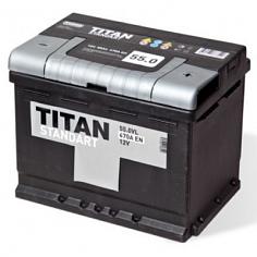 АКБ Титан Standart - 55 А/ч о/п Россия