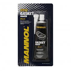 Герметик черный силиконовый (-40С- +230С) Gasket Maker Black MANNOL 85гр