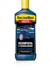 Полироль с тефлоном темно-синяя  Doctor Wax,300мл.