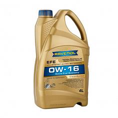 Моторное масло RAVENOL EFE Extra Fuel Economy SAE 0W-16 ( 4л) new
