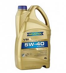 Масло моторное синт.Ravenol VSI SAE 5W40 4л.