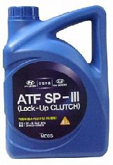 Масло трансм. синт. Mobis ATF SP-III SAE 80W 4л.