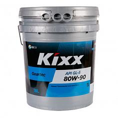 Масло трансмиссионное Kixx Geartec GL-5 80W-90 18L