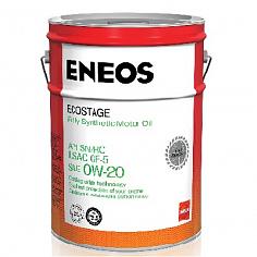 Масло моторное синт.Eneos Ecostage SAE 0W20 20л