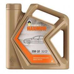 Масло моторное мин. Роснефть Maximum SG/CD SAE 10W30 4л