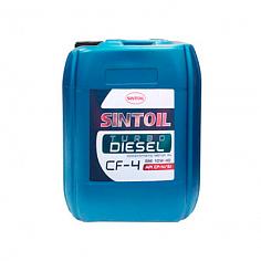 Масло моторное п/c. SINTEC Турбо Дизель 10w40 API CF-4/SJ п/с 20л