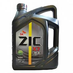 Масло моторное синт. ZIC X7 Diesel SAE 5W30 6л.
