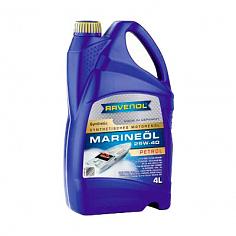 Моторное масло RAVENOL Marineoil PETROL 25W40 synthetic (4л) new