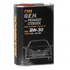 масло мот. синт. MANNOL O.E.M. Peugeot Citroen 5W/30 (1л.) SN/CF