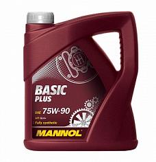 Масло трансм. синт. Mannol Basic Plus 75W90 Gl4 4л.