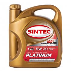 Масло моторное синт. SINTEC PLATINUM SN 5W30 4л.