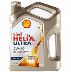 Масло моторное синт.Shell Helix Ultra Diesel SAE 5W40 4л