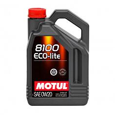 Масло моторное синт.Motul Авто 8100 ECO-Lite SAE 0W20 4л.