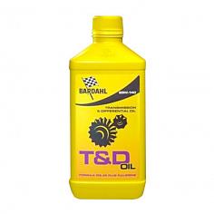BARDAHL 85W140 GL4/5 T&D OIL 1L (синт. трансмисионное масло)