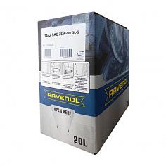 Трансмиссионное масло RAVENOL TGO SAE 75W-90 GL-5 (20л) ecobox