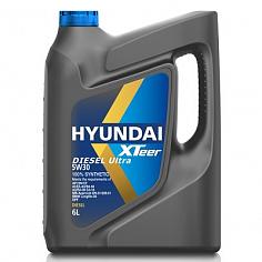 Масло моторное синт.Hyundai XTeer Diesel Ultra SAE 5W30 6л.