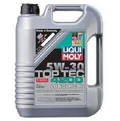 Масло моторное синт.Liqui Moly Top Tec 4200 Diesel LohgLife III SAE 5W30 5л.