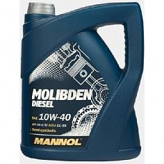 Масло моторное п/с. Mannol Molibden Diesel SAE 10W40 5л.+