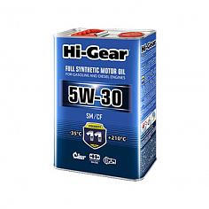 Масло моторное синт. HI-GEAR SM/CF 5W30 4л