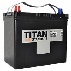 50 Ач Титан Standart (silver) Asia п/п (60B24R)