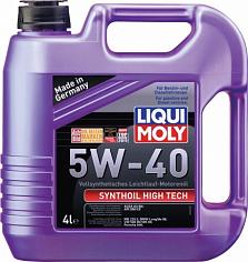 Масло моторное синт.Liqui Moly Synthoil Hihg Tech SAE 5W40 4л.