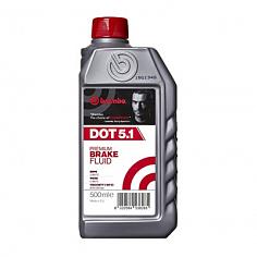 Жидкость тормозная High Performance + ABS DOT 5.1 0,5л
