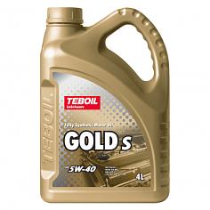 Масло моторное синт.Teboil Gold S SAE 5W40 4л.