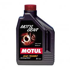 Масло трансм. Motul Gear SAE 75W80 2л.