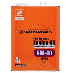 Масло моторное Autobacs Engine Oil FS 5W40 SN/GF, 4л