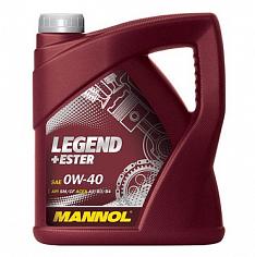 Масло моторное синт. Mannol Legend+Ester SAE 0W40 4л.+