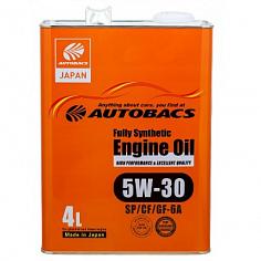 Масло моторное Autobacs Engine Oil FS 5W30 SP/CF/GF-6A, 4л