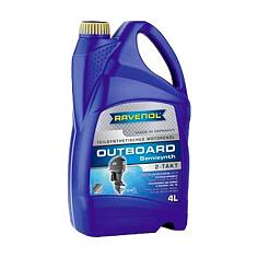 Моторное масло для 2Т лод.моторов RAVENOL Outboardoel 2T teilsynth. ( 4л) new
