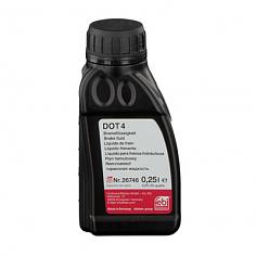 Жидкость тормозная DOT-4 0,25л VW-Audi