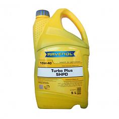 Моторное масло RAVENOL Turbo plus SHPD 15W-40 ( 5л) new