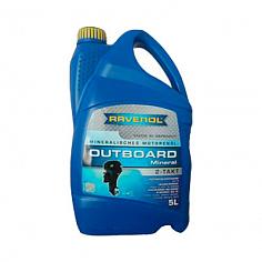 Масло моторное для 2Т лод.моторов Ravenol Outboard 2T Mineral 5л