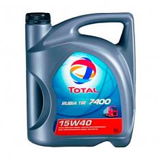 Total Rubia TIR 7400 15W40 мин.  5л 148585 (3шт/уп) (аналог Shell Rimula R4 X 15W40)