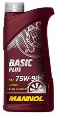 Масло трансм. синт. Mannol Basic Plus 75W90 Gl4 1л.