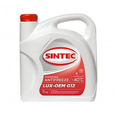 Антифриз SINTEC Lux G12 красный 5кг