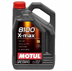 Масло моторное синт.Motul Авто 8100 X-max SAE 0W40 5л.
