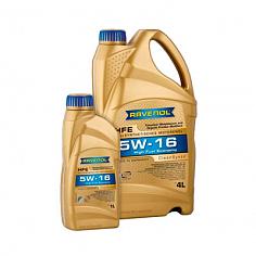 Моторное масло RAVENOL High Fuel Economy HFE SAE 5W-16 ( 4л) new