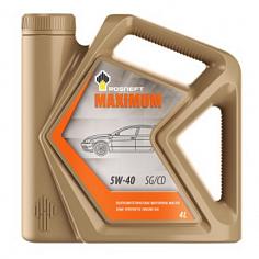 Масло моторное п/с.Роснефть Maximum 5W40 4л.