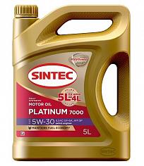 Масло моторное синт. SINTEC PLATINUM 7000 5W30 GF-6A 5л