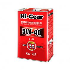 Масло моторное п/с. HI-GEAR SL/CF 10W40 4л