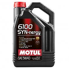 Масло моторное синт.Motul 6100 Syn-Nergy SAE 5W40 4л