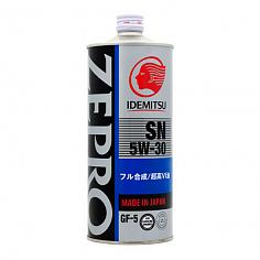Масло моторное синт. IDEMITSU ZEPRO TOURING F-S SN/GF5 SAE 5W30 1л